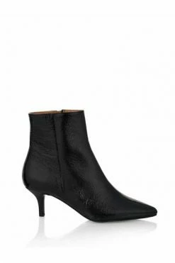 DWRS Enkellaarsjes Lugo Heeled Boots Black