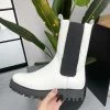 DWRS Enkellaarsjes BOCHUM - Bikerboots Chelsea White -DWRS Verkoop 14c25f707080aaecf810db56815f2426