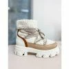 DWRS Snowboots HARBIN - Bikerboots | White / Nude White -DWRS Verkoop 1a804e281dc6a3d3eea7dbfbe3a75409