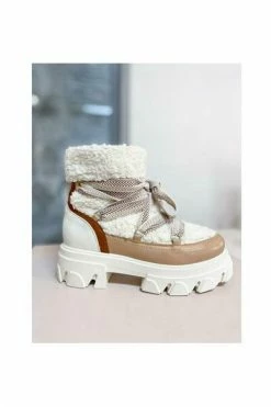 DWRS Snowboots HARBIN - Bikerboots | White / Nude White