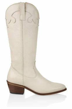 DWRS Cowboylaarzen Cowboy Boots Beige