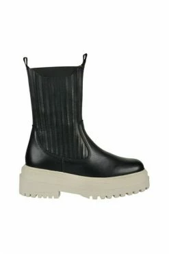DWRS Chelseaboots BLACKPOOL Off White - Bikerboots | Black Black