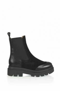 DWRS Chelseaboots PRAAG - Bikerboots | Black Black