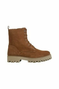 DWRS Laarzen STANLEY - Bikerboots - Suède Brown