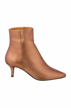 Enkellaarsjes DWRS Label Lugo Laarzen Brons 21166-16 Brown