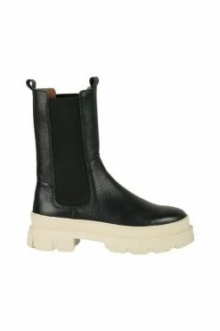 DWRS Enkellaarsjes HAMM - Bikerboots Chelsea Black