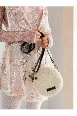 DWRS Schoudertassen NAPOLI Teddy - Tas | Off White / Black White -DWRS Verkoop b5582c3d257527c1ed364319e4b195ae