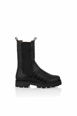 DWRS Laarzen Chelsea Enkellaars Black