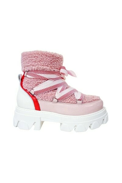 DWRS Snowboots PRE-ORDER - HARBIN - Bikerboots Pink 3 DWRS Snowboots PRE-ORDER - HARBIN - Bikerboots Pink