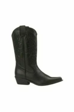 DWRS Cowboylaarzen High Texas Westernboots Black