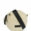DWRS Schoudertassen NAPOLI Teddy - Tas | Off White / Black White