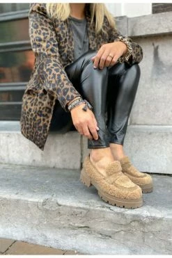 DWRS Teddy Loafers Beige -DWRS Verkoop c7b86e2dfaac768e4393936fb9549f7b