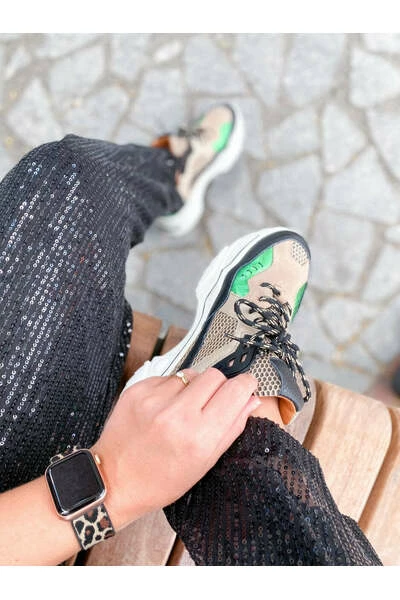 DWRS PLUTO - Sneakers Beige 6 DWRS PLUTO - Sneakers Beige - Afbeelding 4