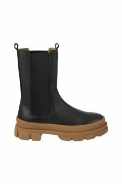 DWRS Enkellaarsjes HAMM - Bikerboots Chelsea Black