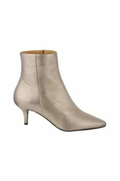 DWRS Laarzen LUGO - Enkellaarsjes | Smoke Beige