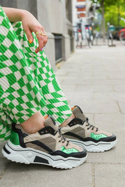 DWRS PLUTO - Sneakers Beige 5 DWRS PLUTO - Sneakers Beige - Afbeelding 3