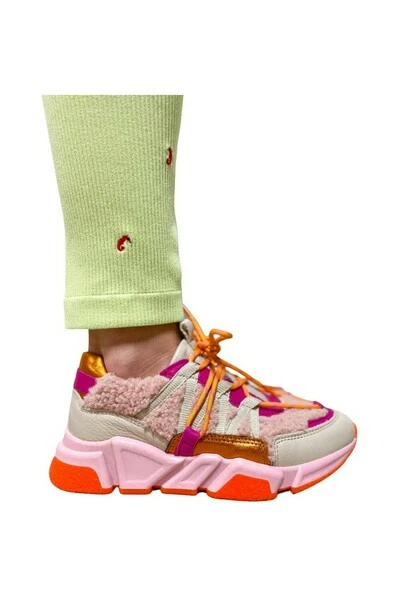 DWRS LOS ANGELES Teddy - Sneakers | Pink / Orange Pink 4 DWRS LOS ANGELES Teddy - Sneakers | Pink / Orange Pink -DWRS Verkoop eef02628ef1eba23487d6e9a3260e57c
