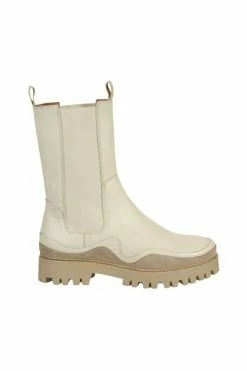 DWRS Chelseaboots GRAZ - Bikerboots | Off White / Beige White