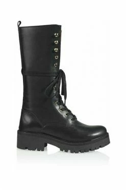 DWRS Laarzen LEUVEN - Bikerboots | Black Black