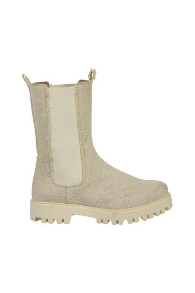 DWRS Laarzen BOCHUM - Bikerboots Chelsea Beige 7 DWRS Laarzen BOCHUM - Bikerboots Chelsea Beige - Afbeelding 5